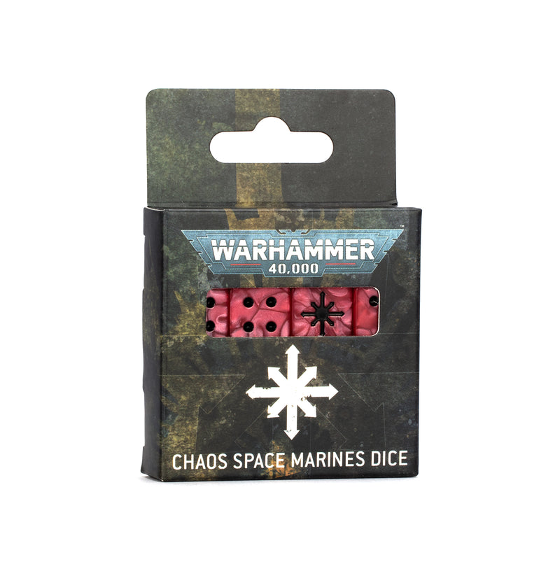 Citadel Hobby: Dice Set - 40K: Heretic Astartes: Chaos Space Marines (10th)