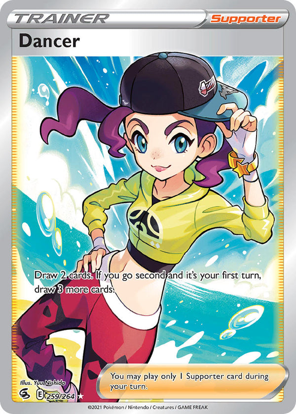 Dancer (Full Art) - 259/264 (SWSH08) Ultra Rare - Near Mint Holofoil