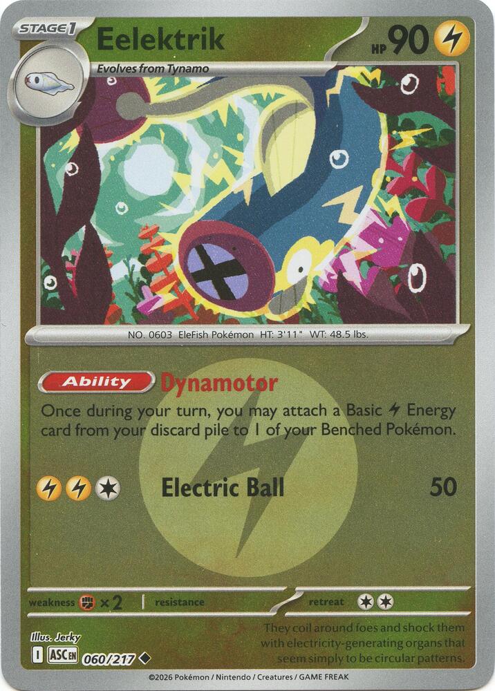 Eelektrik (Energy Symbol Pattern) - 060/217 (ASC) Uncommon