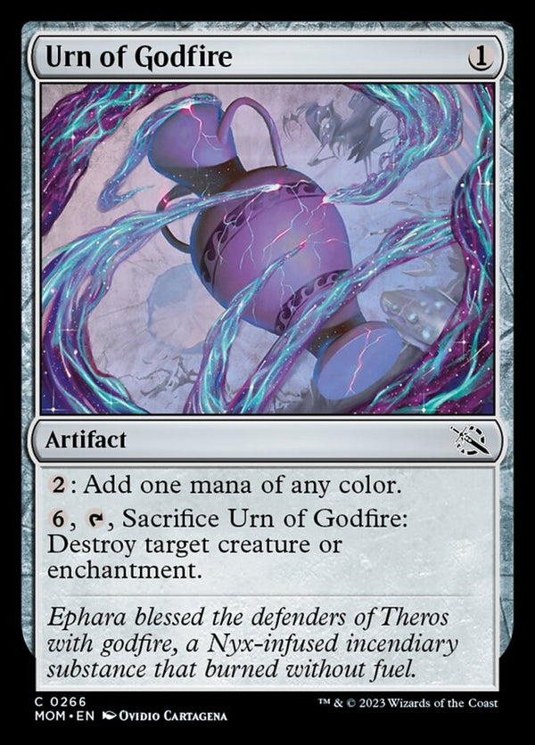 Urn of Godfire [#0266] (MOM-C)