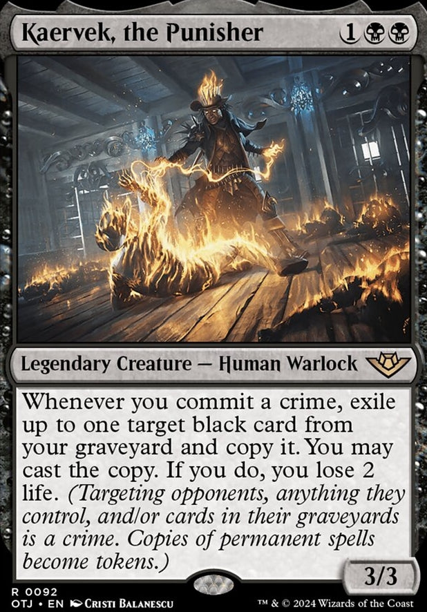 Kaervek, the Punisher [#0092] (OTJ-R)