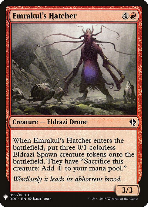 Emrakul's Hatcher [Mystery Booster #0915] (DDP-C)