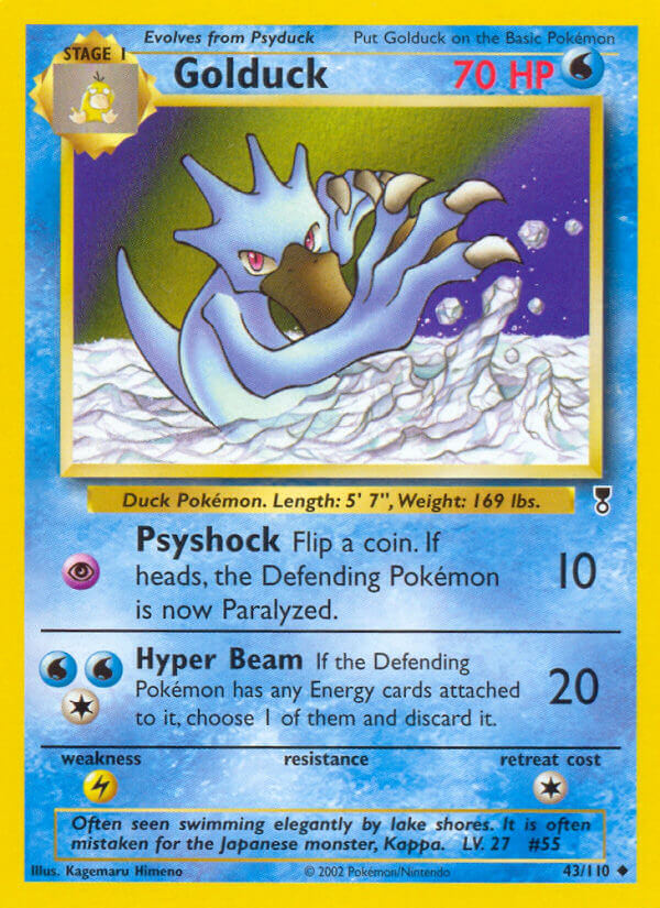 Golduck (043/110) Reverse Holofoil