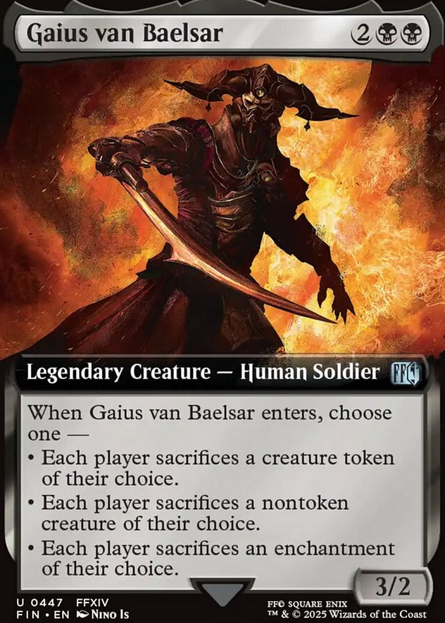 Gaius van Baelsar [ #0447 Extended Art ] (FIN-U)