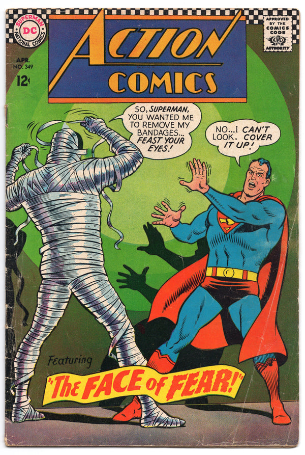 Action Comics (1938 Series) #349 (5.0)