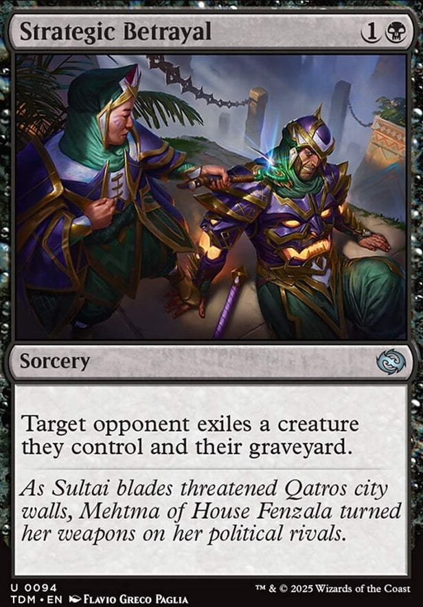 Strategic Betrayal [ #0094 ] (TDM-U)