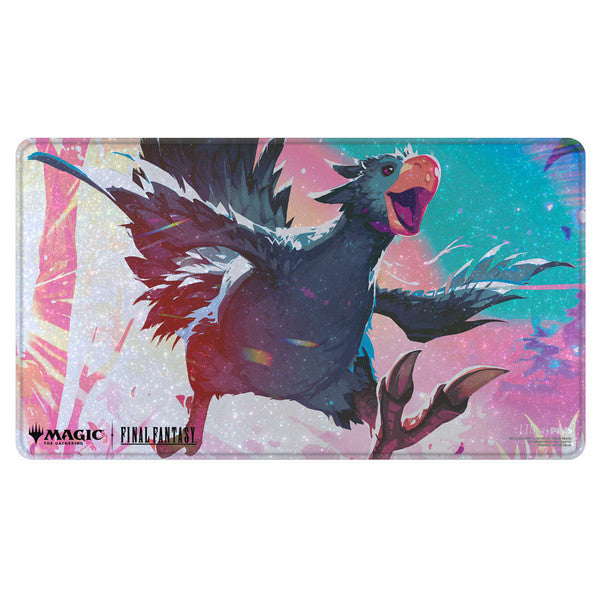 Ultra-PRO: Holofoil Playmat - MTG: Final Fantasy - Traveling Chocobo (Black)