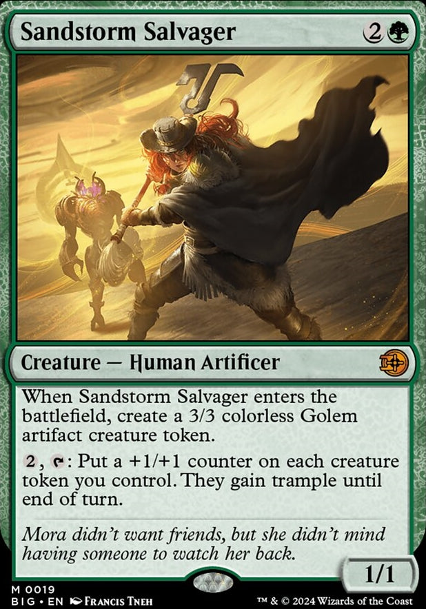 Sandstorm Salvager [#0019] (BIG-M-FOIL)