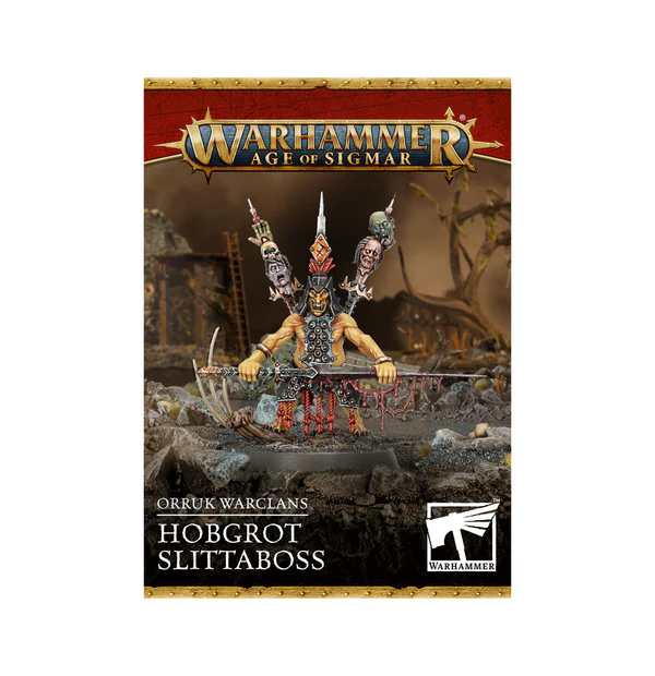 Age of Sigmar: Orruk Warclans - Kruelboyz: Hobgrot Slittaboss (Release Date: 01.18.25)