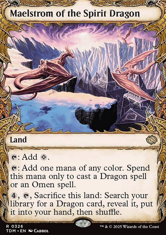 Maelstrom of the Spirit Dragon [ #0326 Draconic Showcase ] (TDM-R)