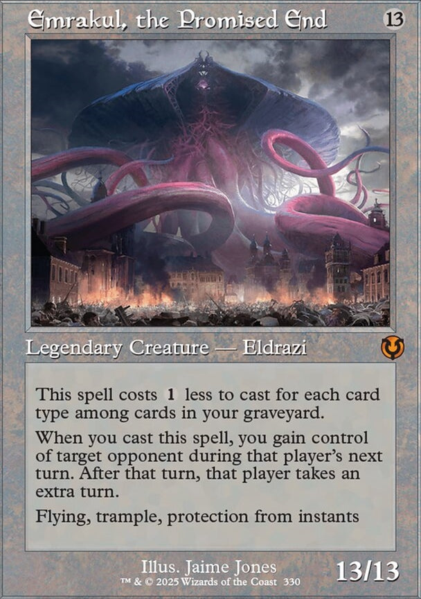 Emrakul, the Promised End [ #0330 Retro Frame ] (INR-M-FOIL)