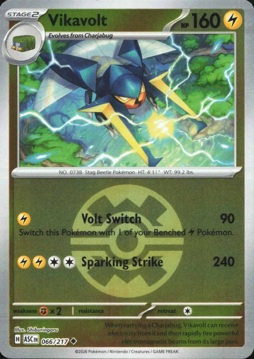 Vikavolt (Quick Ball) - 066/217 (ASC) Uncommon