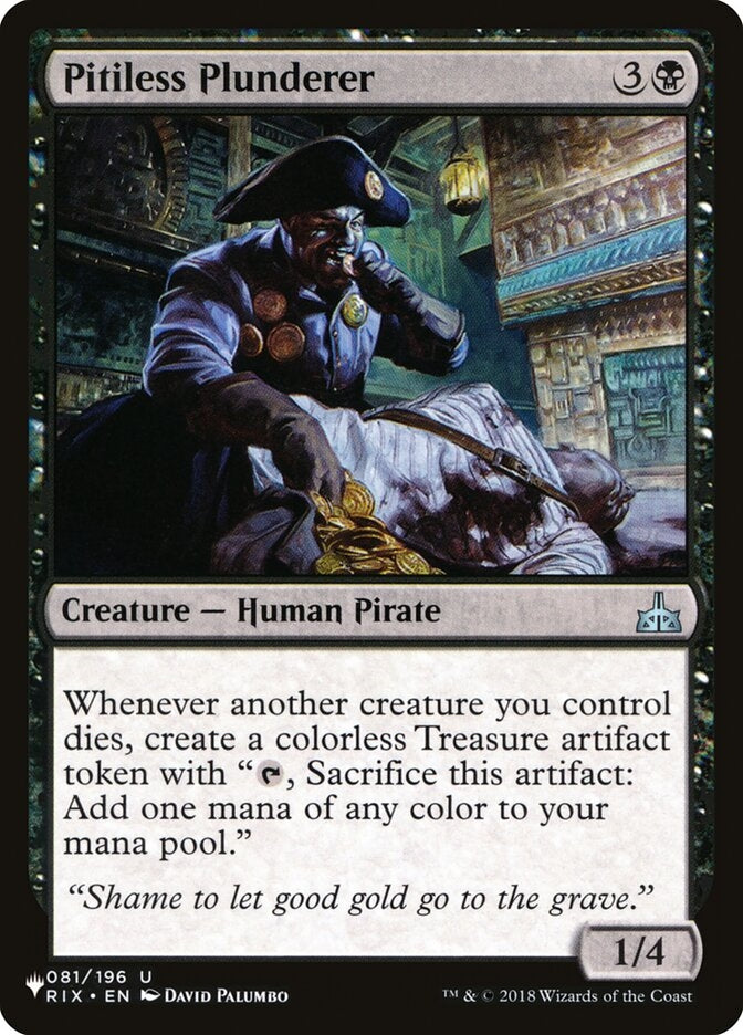 Pitiless Plunderer (RIX-U-LIST)