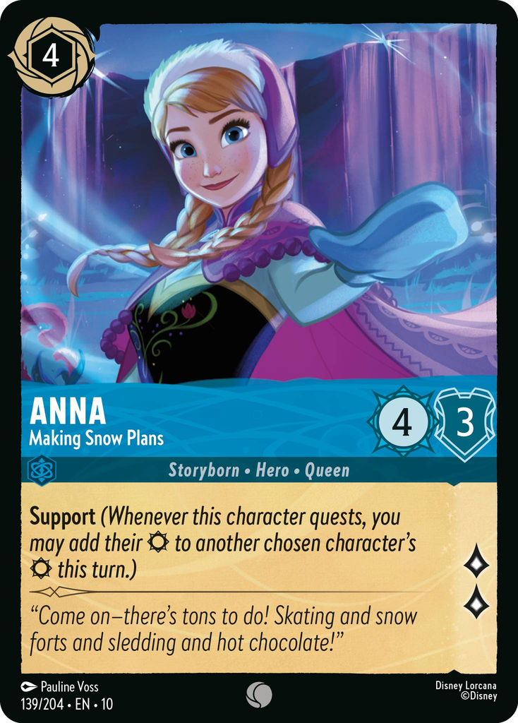 Anna - Making Snow Plans (139/204 - Whispers in the Well) Common