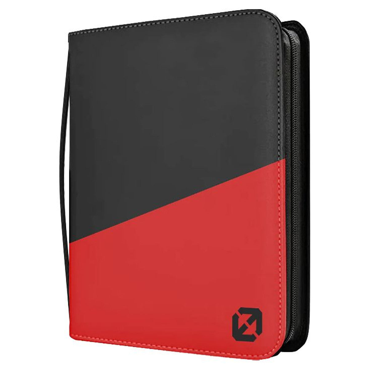 Toploader Binder: 9 Pocket - Black with Red