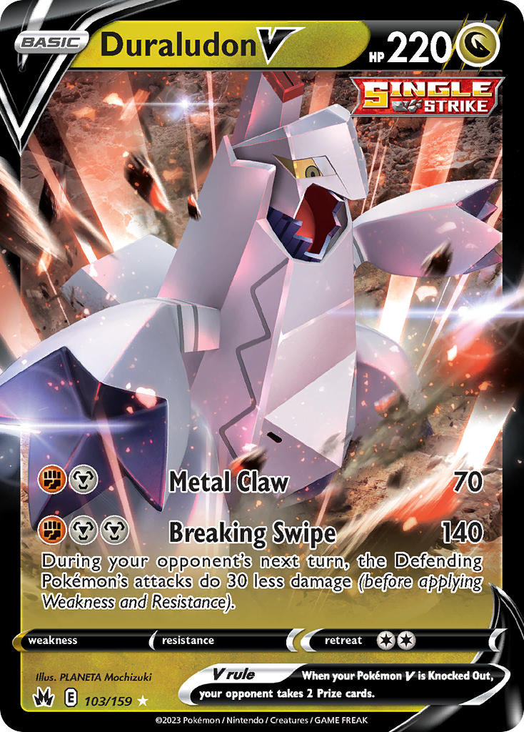 Simisear VSTAR - 023/159 (CRZ) Ultra Rare -  Near Mint Holofoil