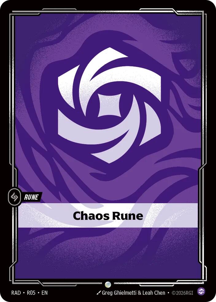 Chaos Rune - R05 (RAD) Common