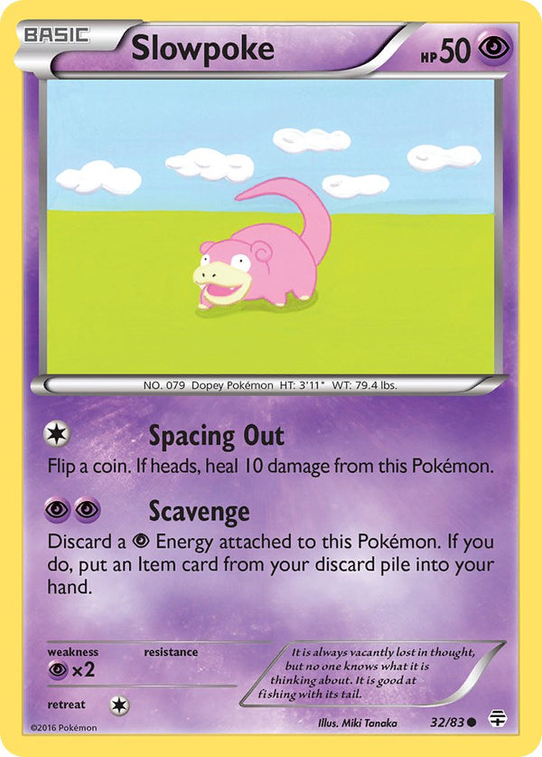 Slowpoke - 032/083 (GEN) Common - Near Mint