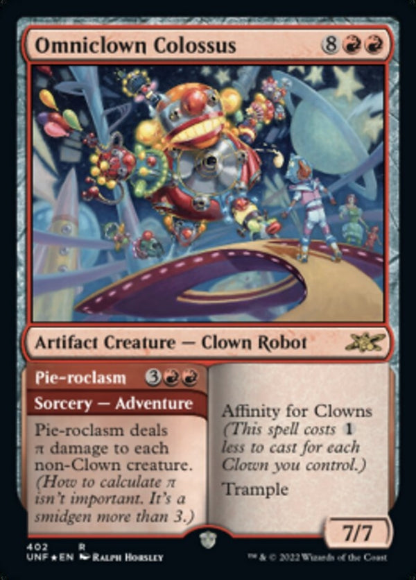 Omniclown Colossus // Pie-roclasm [#402 Galaxy Foil] (UNF-R)