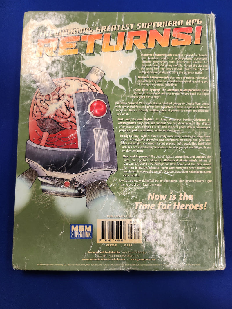 Mutants & Masterminds 2nd Edition: Core Rulebook (USED)