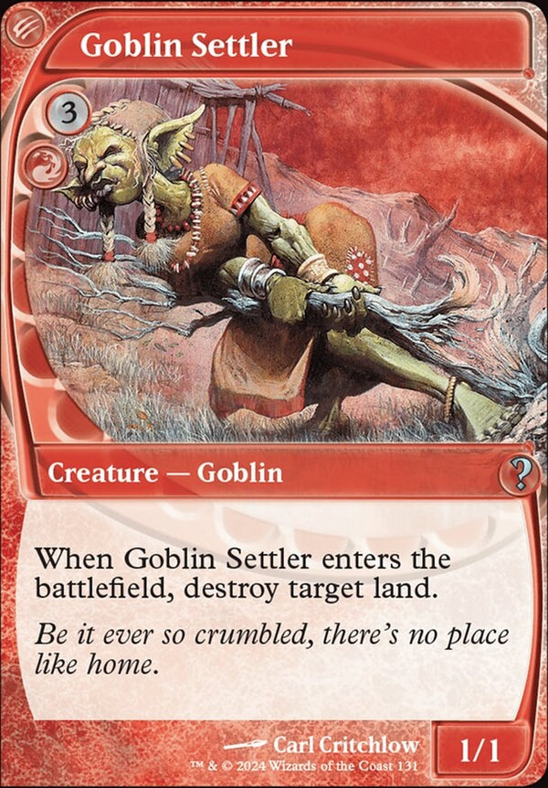 Goblin Settler [#0131 Future Frame] (MB2-U)