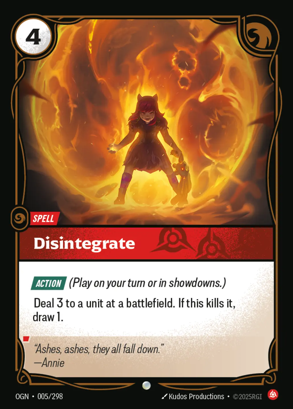 Disintegrate - 005/298 (OGN) Common
