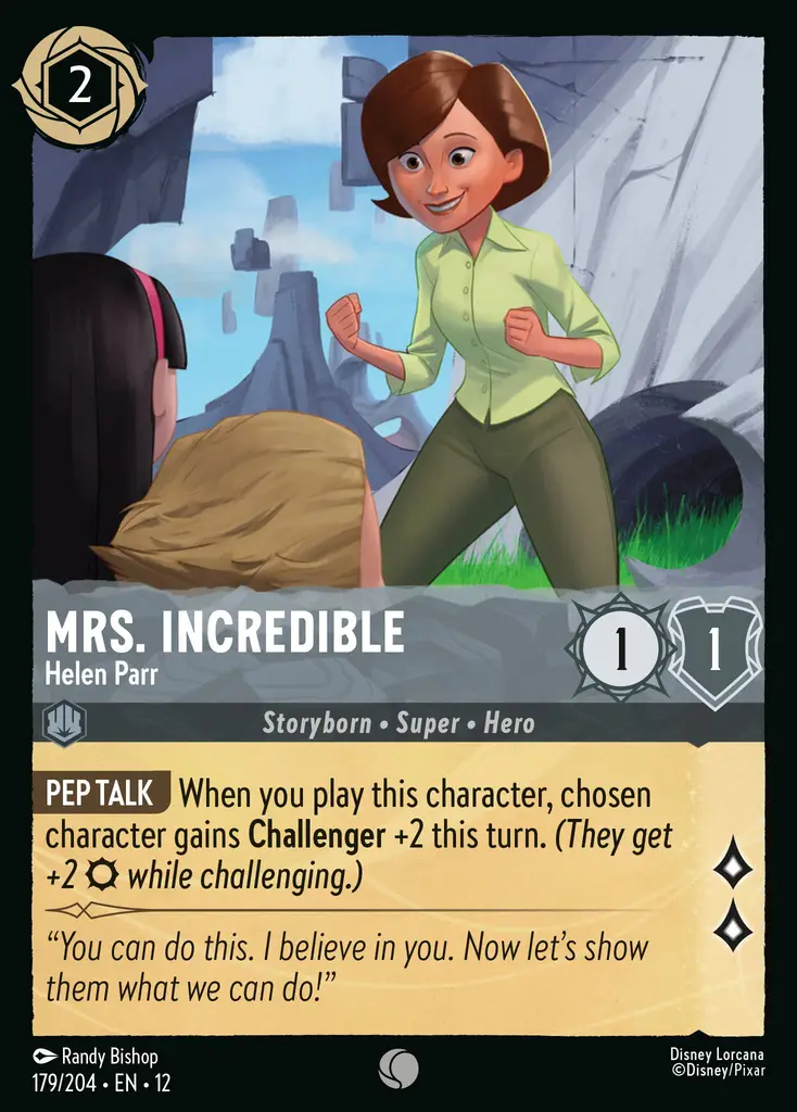 Mrs. Incredible - Helen Parr (179/204 - Wilds Unknown) Common