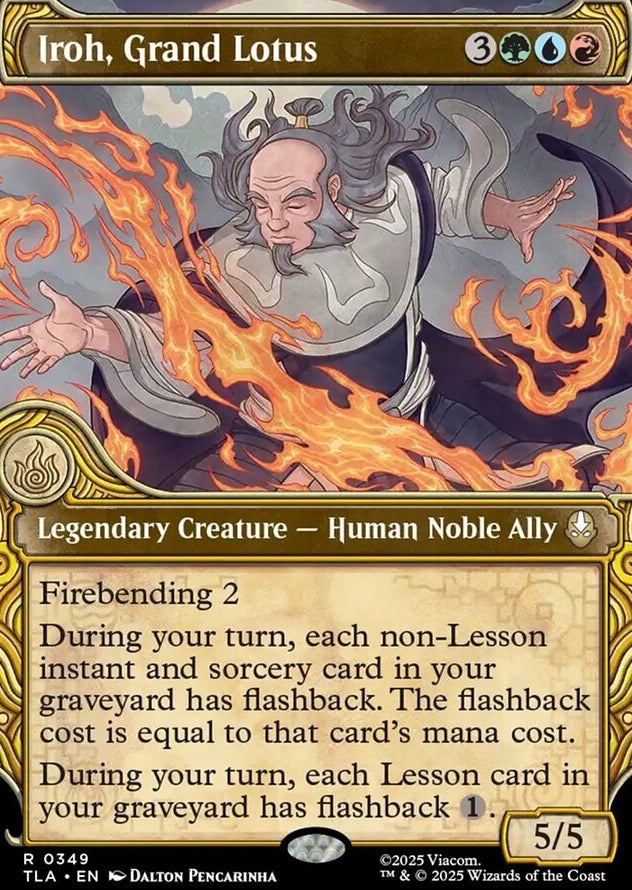 Iroh, Grand Lotus [ #0349 Showcase ] (TLA-R)