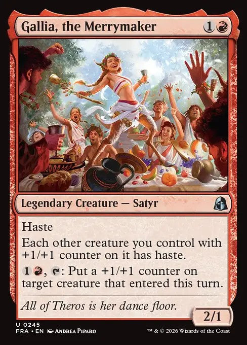 Gallia, the Merrymaker [ #0245 ] (FRA-U)