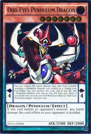 Odd-eyes Pendulum Dragon (DUEA-EN004) Ultimate Rare Near Mint Unlimited