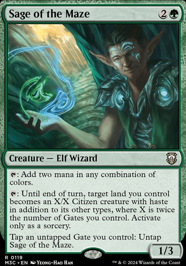 Sage of the Maze [#0119] (M3C-R)