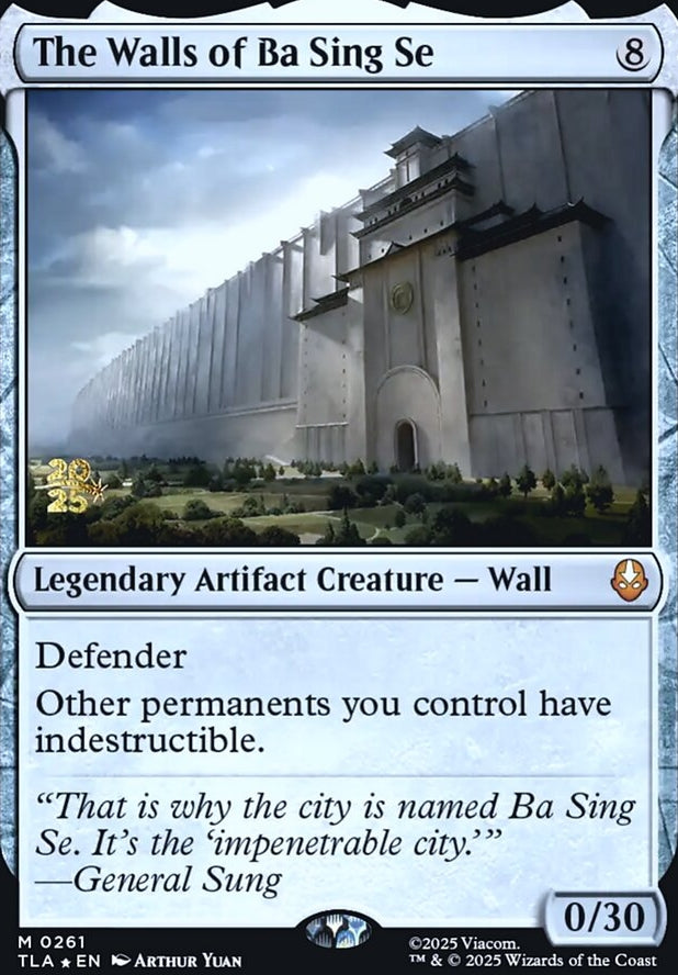 The Walls of Ba Sing Se [ #0261 ] (TLA-M)