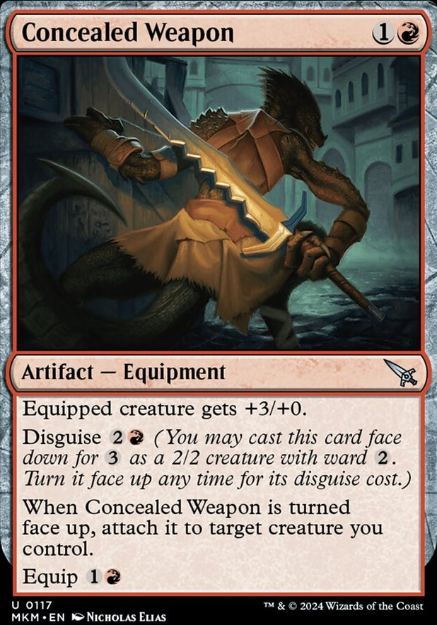 Concealed Weapon [#0117] (MKM-U)