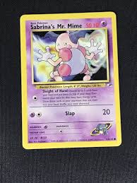 Sabrina's Mr. Mime - 094/132 (G1) Common - Near Mint Unlimited