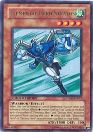 Elemental HERO Stratos (JUMP-EN012) Heavy Play