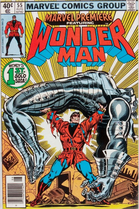 Marvel Premiere (1972 Series) #55 B (8.0) 1st Solo Wonder Man Story