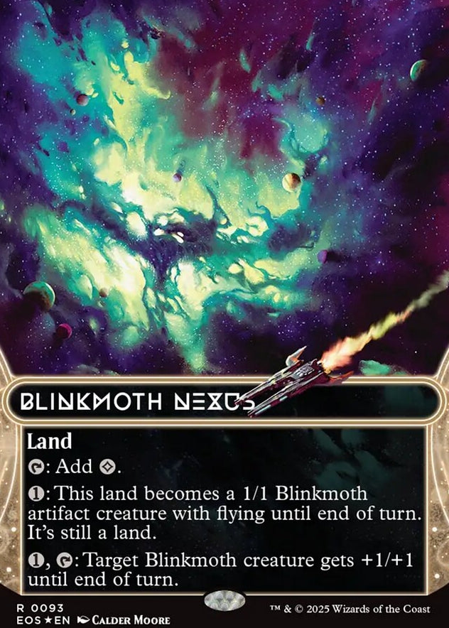 Blinkmoth Nexus [ #0093 Galaxy Foil Borderless Stellar Sights ] (EOS-R)