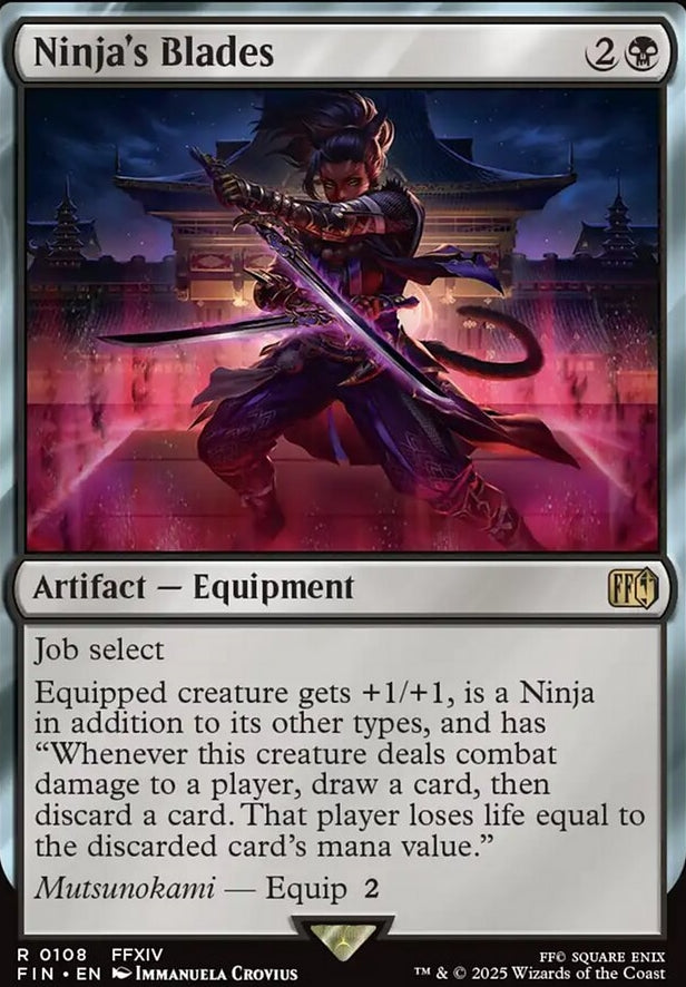 Ninja's Blades [ #0108 ] (FIN-R)