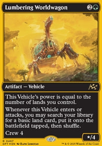 Lumbering Worldwagon [ #0467 First Place Foil ] (DFT-R)