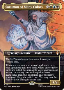 Saruman of Many Colors [ #0035 Borderless ] (HOC-M)