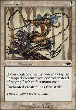 Lashknife (NEM-C-FOIL) Moderate Play