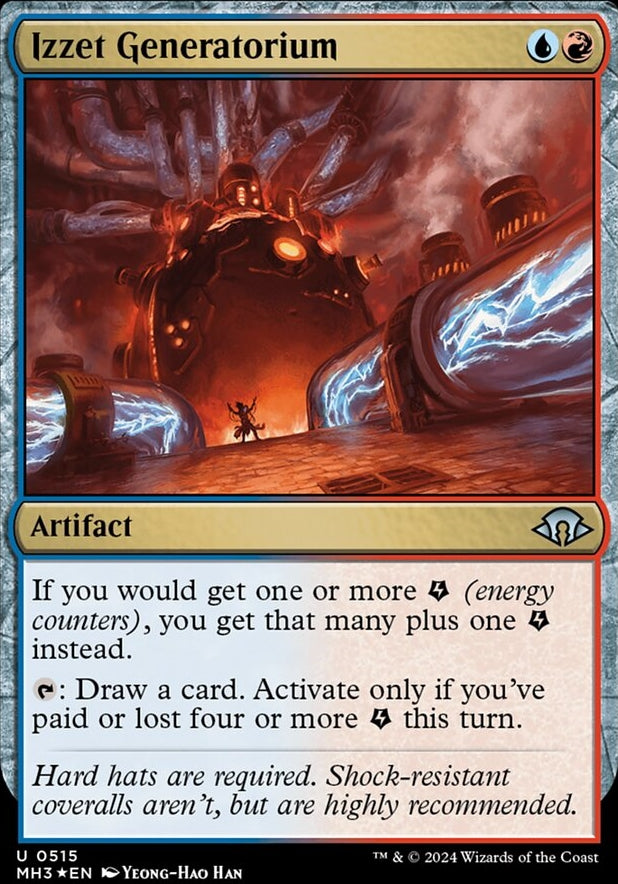 Izzet Generatorium [#0515 Ripple Foil] (MH3-U)