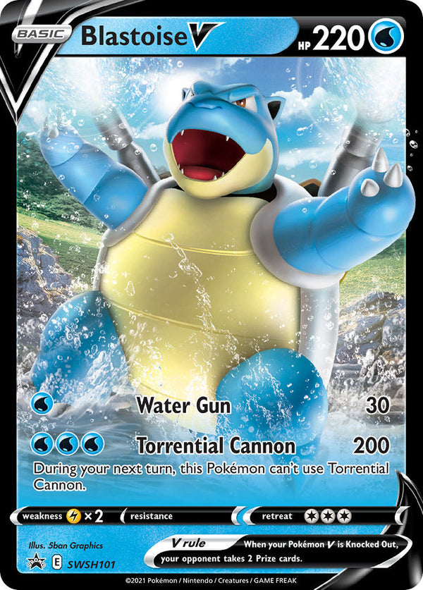 Blastoise V - SWSH101 (SWSH:PR) Promo - Near Mint Holofoil