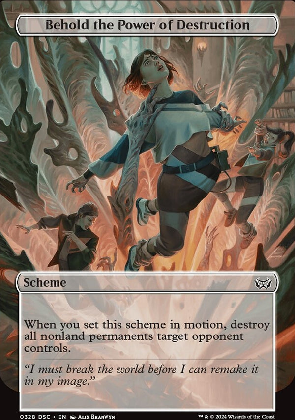 Behold the Power of Destruction [#0328 Scheme] (DSC-C-FOIL)