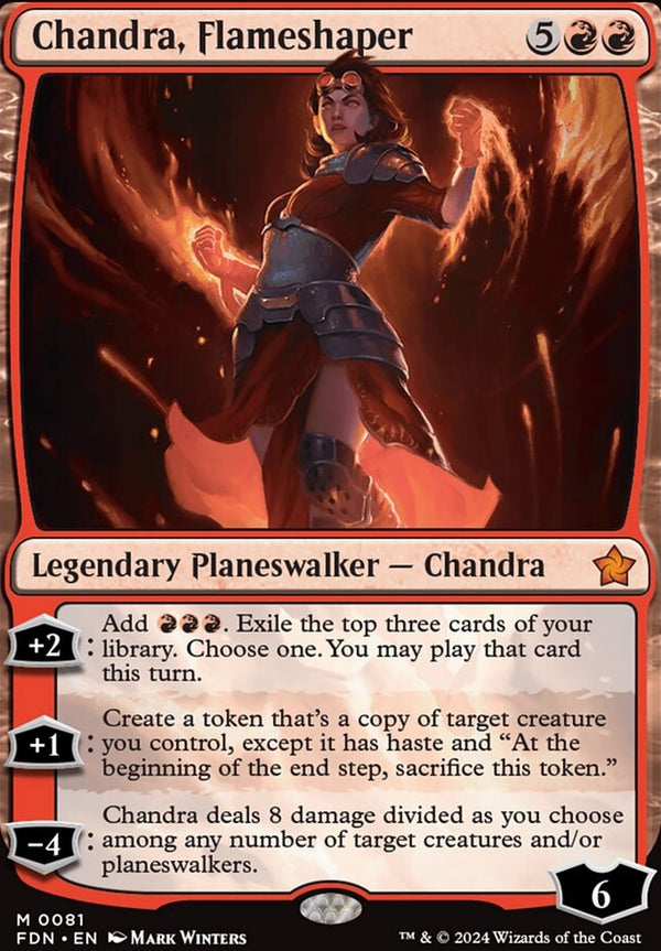 Chandra, Flameshaper [#0081] (FDN-M)