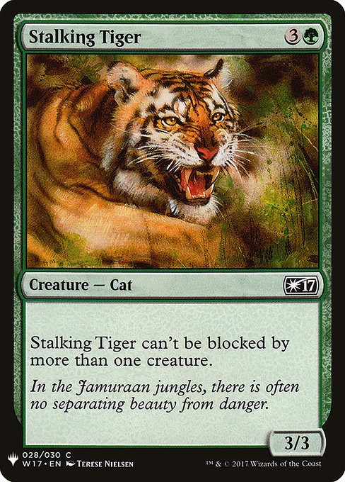 Stalking Tiger [Mystery Booster #1341] (W17-C)