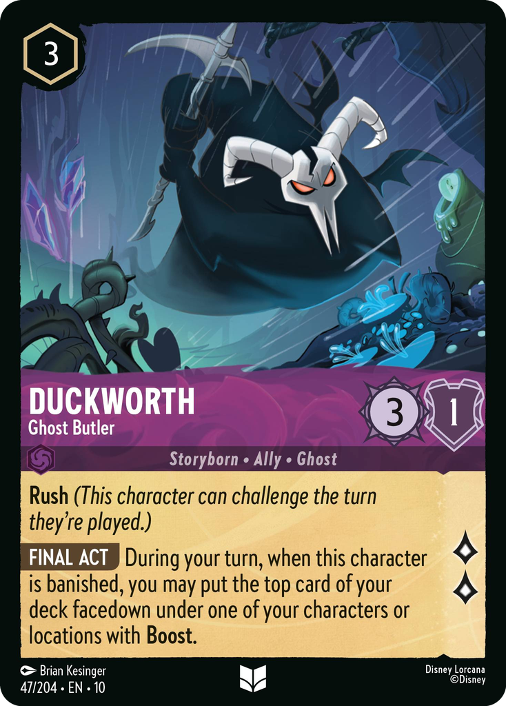 Duckworth - Ghost Butler (047/204 - Whispers in the Well) Uncommon