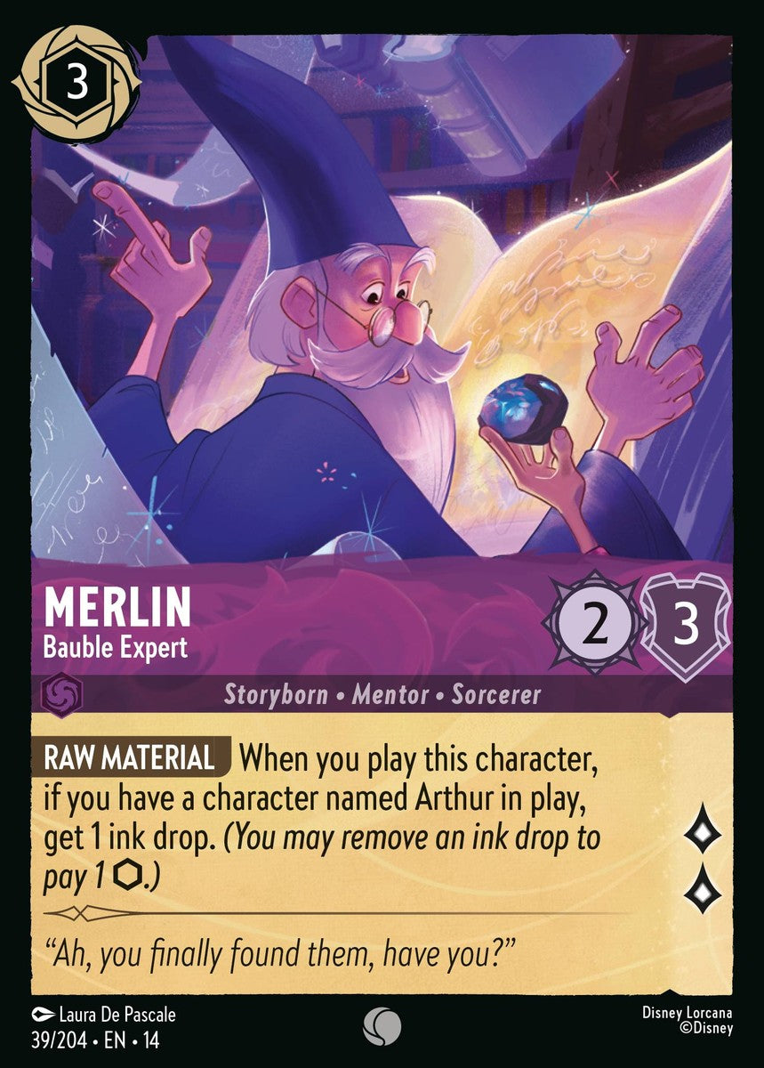Merlin - Bauble Expert (039/204 - Hyperia City) Common