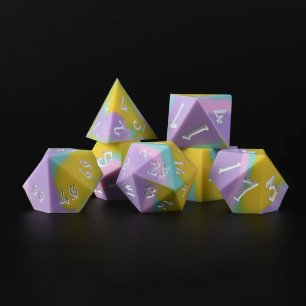 Pastel Dreams Silicone Dice Set