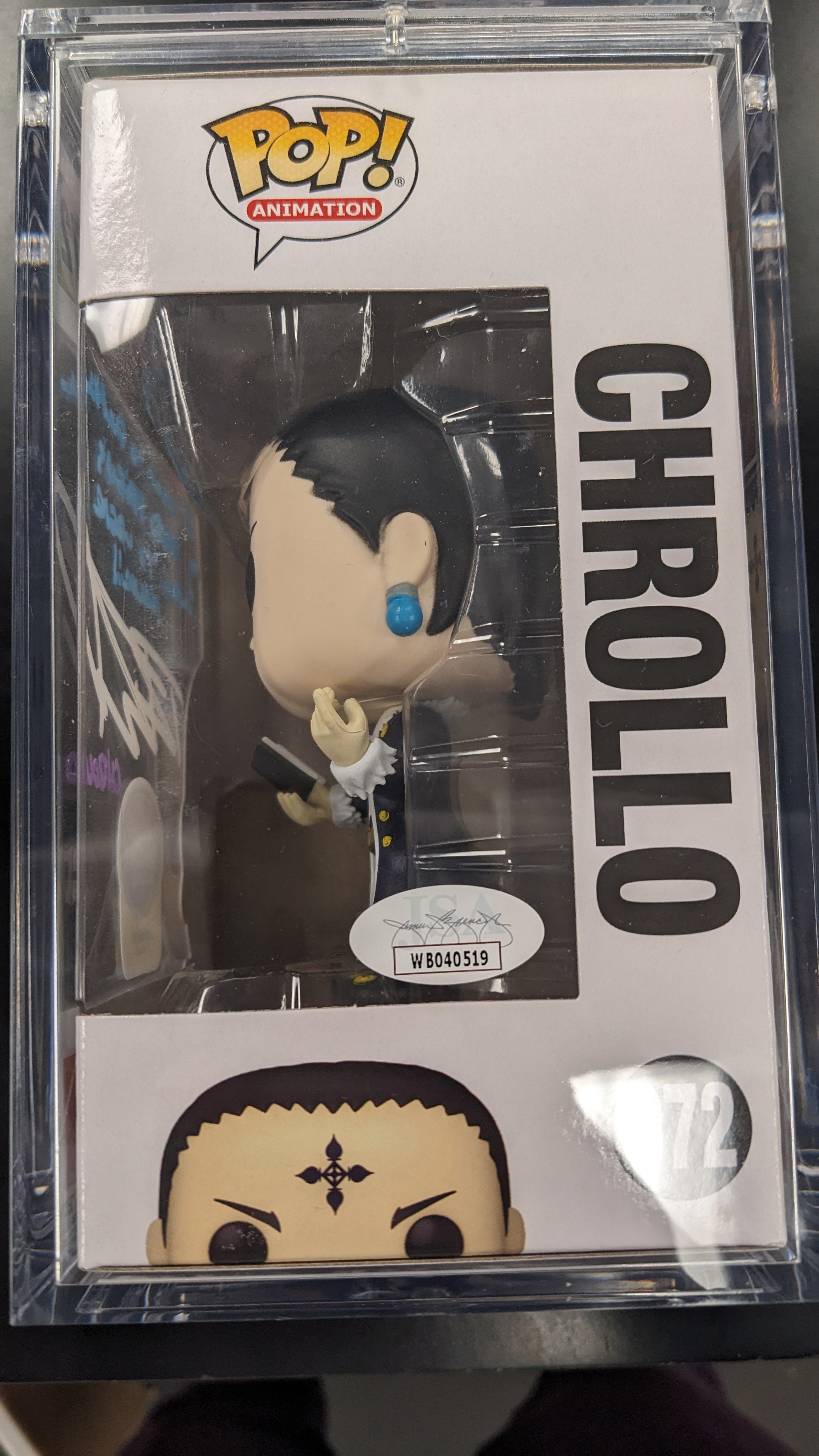 POP Figure: Hunter X Hunter #0972 - Chrollo (Chalice Collectibles Exclusive) (Signed w/ JSA Certification)